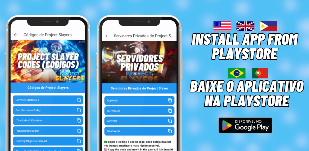 Servidor Vip Project Slayers - Free Vip Servers Project Slayers - Private  Server Link Code December 2023 (LINK DE SERVIDORES VIPS FUNCIONANDO)